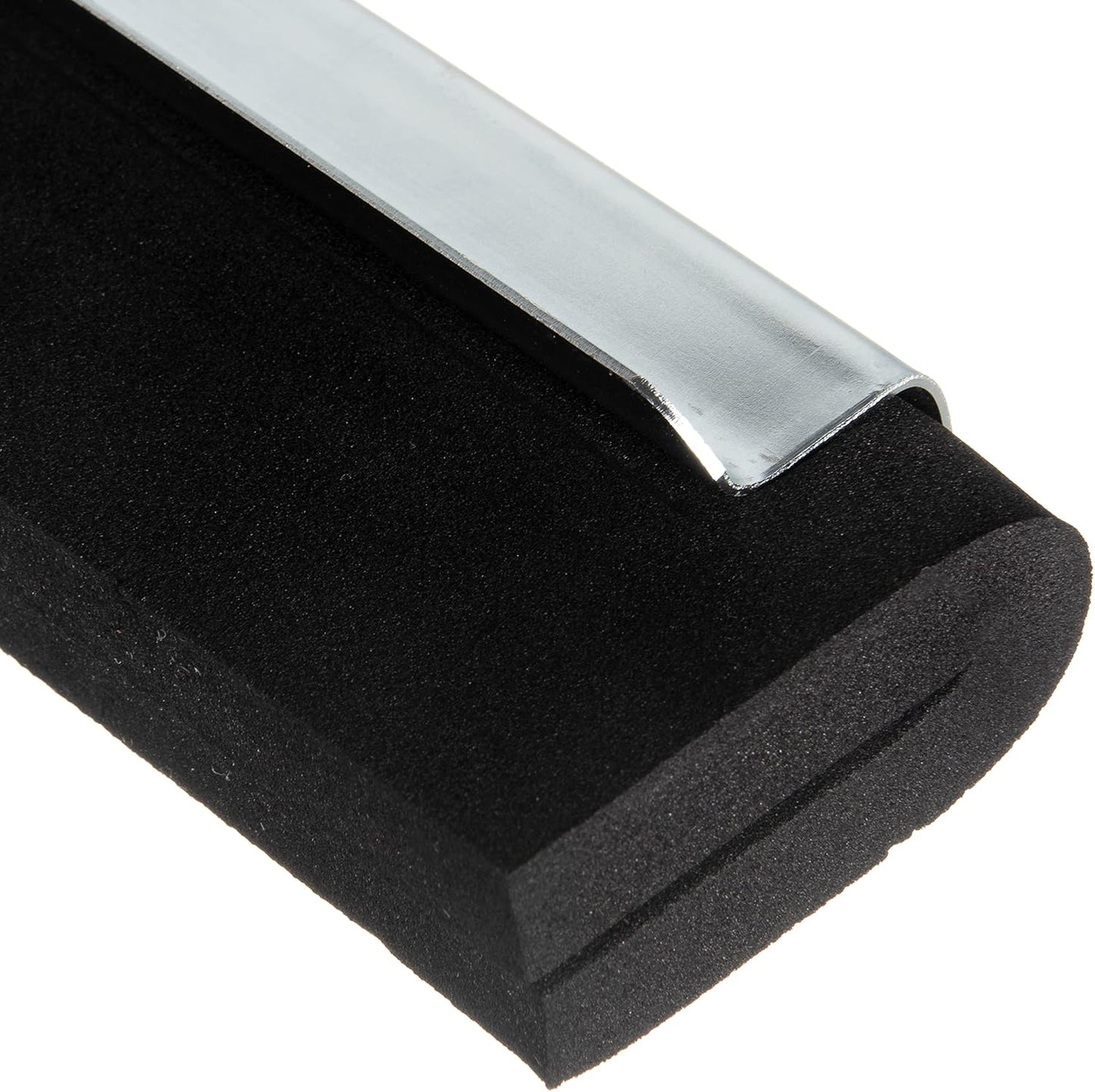 SPARTA Flo-Pac Floor Rubber Squeegee Window Squeegee with Reinforced Metal Frame for Floor, Bathroom, Kitchen, Concrete, Tile, Garage, Commercial Use, 22 Inches, Black