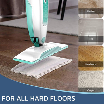 Flammi Steam Mop Pads for Shark S1000/S3101/S3250/SK Series SK410 SK435CO SK460 SK140 SK141 S3251 Steam Mop Replacement Pads, 4 Pack