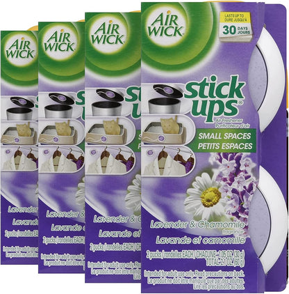 Air Wick Stick Ups Air Freshener, Sparkling Citrus, 2 ct (Pack of 2)
