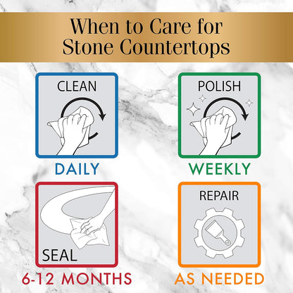 Stone Care International Granite Cleaner - 32 Fluid Ounces Granite & Stone Tile Travertine Limestone Slate Clean