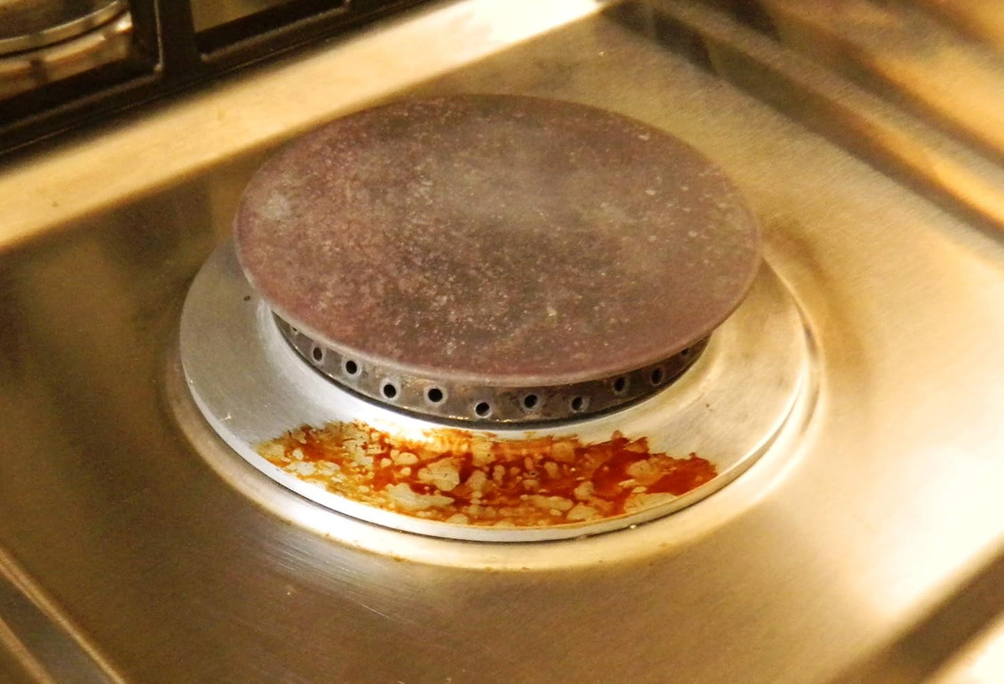 SPOT REMOVER RESTORATION CLEANER PAD for Viking Stove Aluminum Burner Base Ring