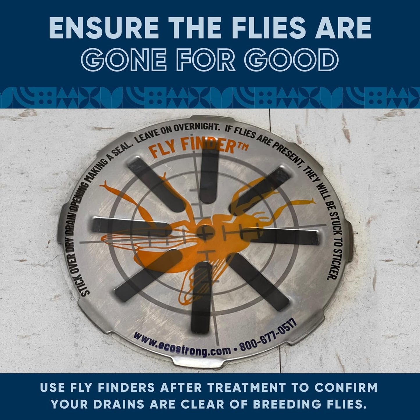 Fruit Fly Drain Treatment | Drain Fly Eliminator | All-Natural, Eliminates Gnats, Sewer Flies and More - Works in All Drains - 1 Gallon