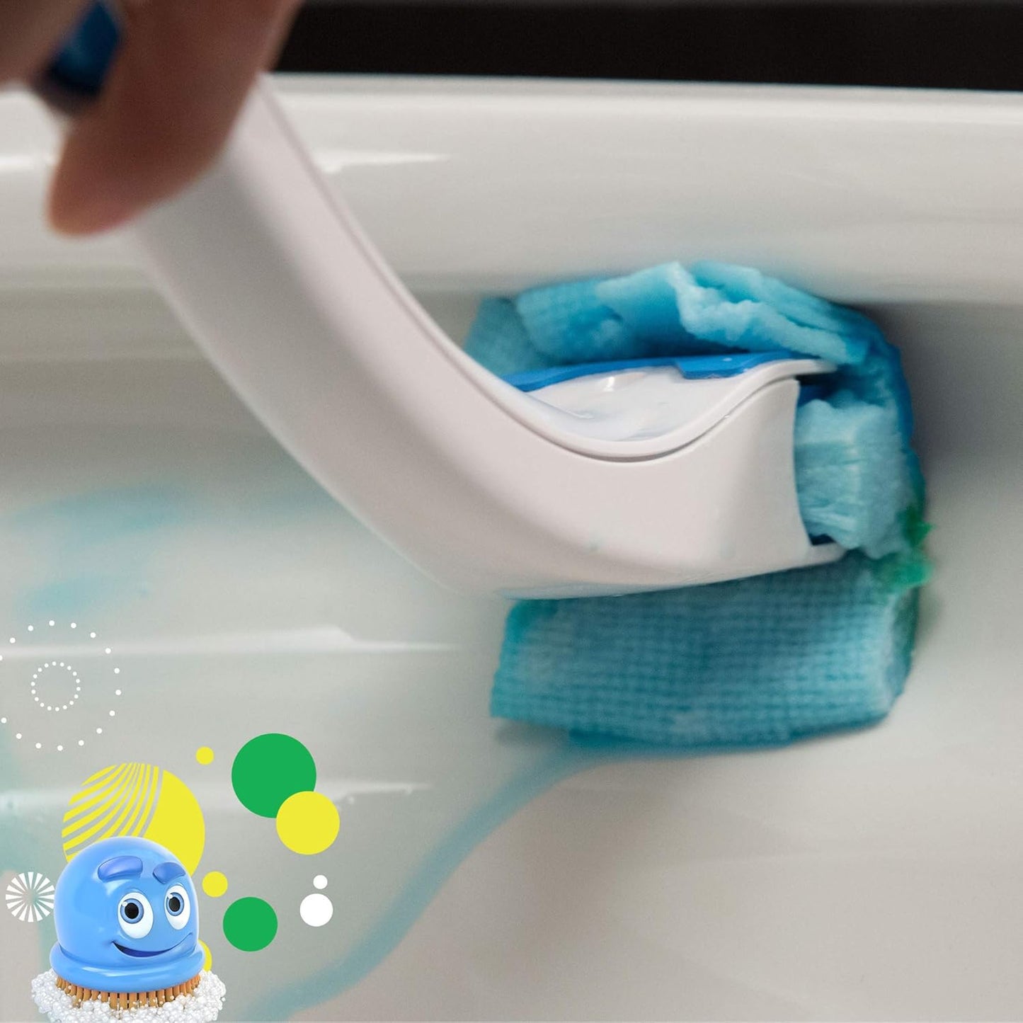 Scrubbing Bubbles Flushable Toilet Bowl Wand Cleaner Refills, Fresh Brush Cleaner Toilet Refill Pads, Removes Limescale & Odors, Citrus Scent, 20 Count (Pack of 1)