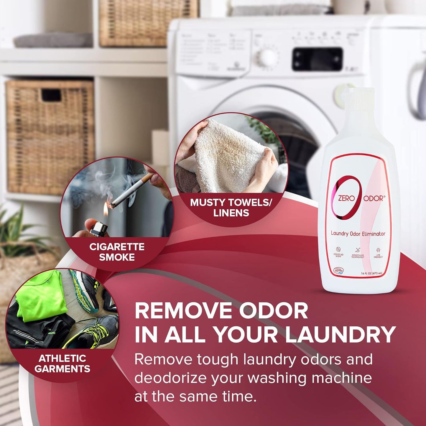 ZERO ODOR LAUNDRY PET ODOR ELIMINATOR