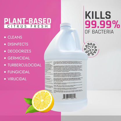 LUCAS-CIDE Ready To Use All Purpose Cleaner - Home Essentials Cleaning Supplies For Everyday Hygiene - Fresh Citrus Scented Disinfecting Spray Bathroom Cleaner, Glass Cleaner, Floor Cleaner, etc.