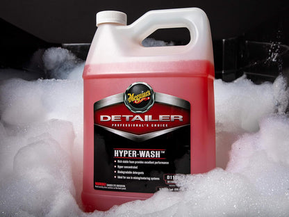 Meguiar's Professional Leather Cleaner & Conditioner D18001-1 Gallon Leather Cleaner & Conditioner Specifically Formulated for Automotive Interior Care, Delivers Professional Results, 128 Oz