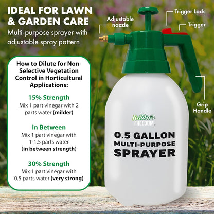 Nature's Freedom 45% Vinegar (2 Gallon)