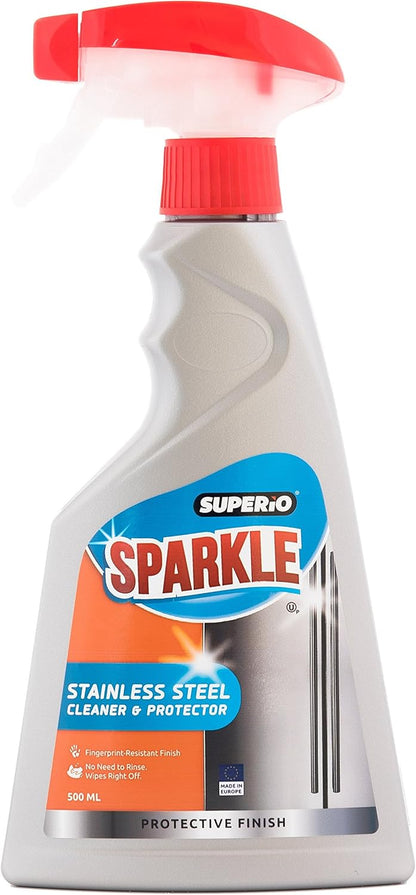 Ceramic Cooktop Cleaner, Glass Top Stove Cleaner, Cooktop Cleaners, Glass Cooktop Cleaner, and Polish, Made in Europe, Cream cleaner 7.60 FL, by Superio