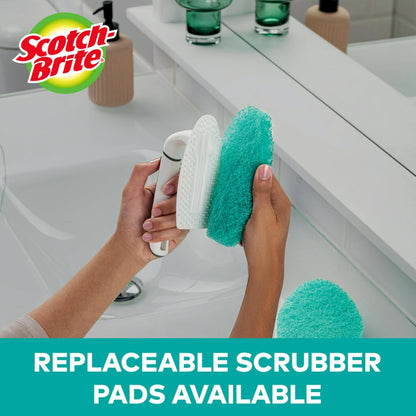 Scotch-Brite Non-Scratch Tub & Tile Scrubber Refill Pads, (Pack of 6)