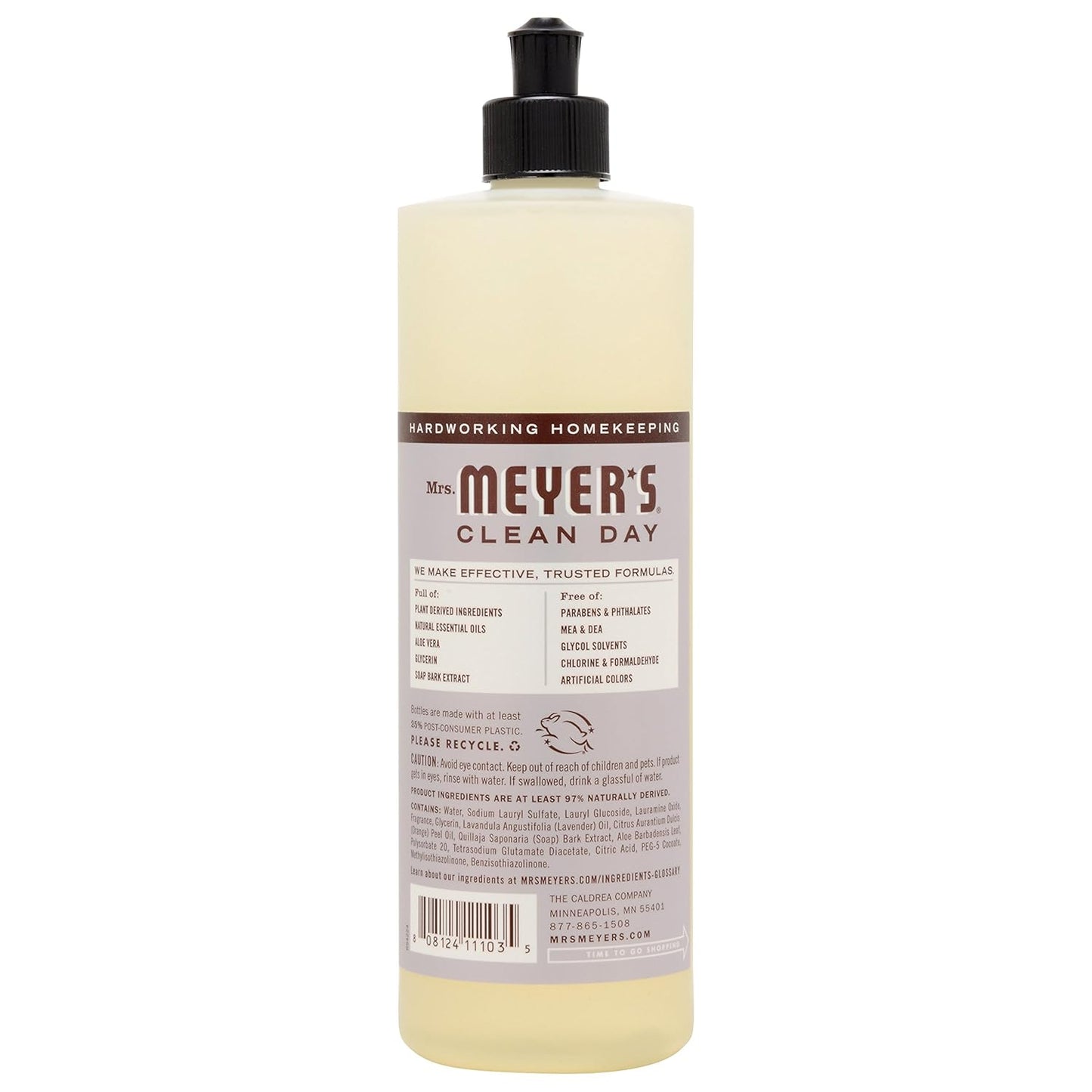Mrs. Meyer's Liquid Dish Soap Geranium, 16 OZ