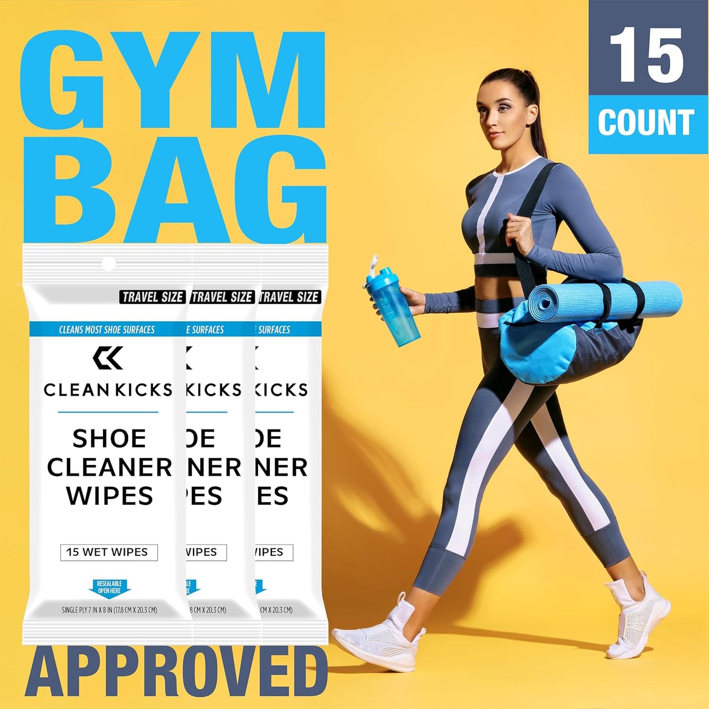 CleanKicks Shoe Cleaner Shoe Wipes