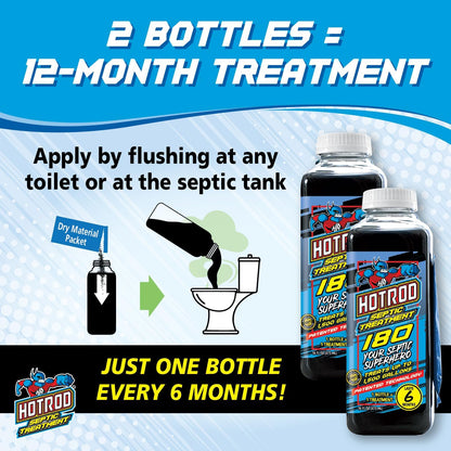 Septic Tank Treatment. Three Month Supply Extends Septic System Life & Prevents Costly Repairs. Industrial Grade.