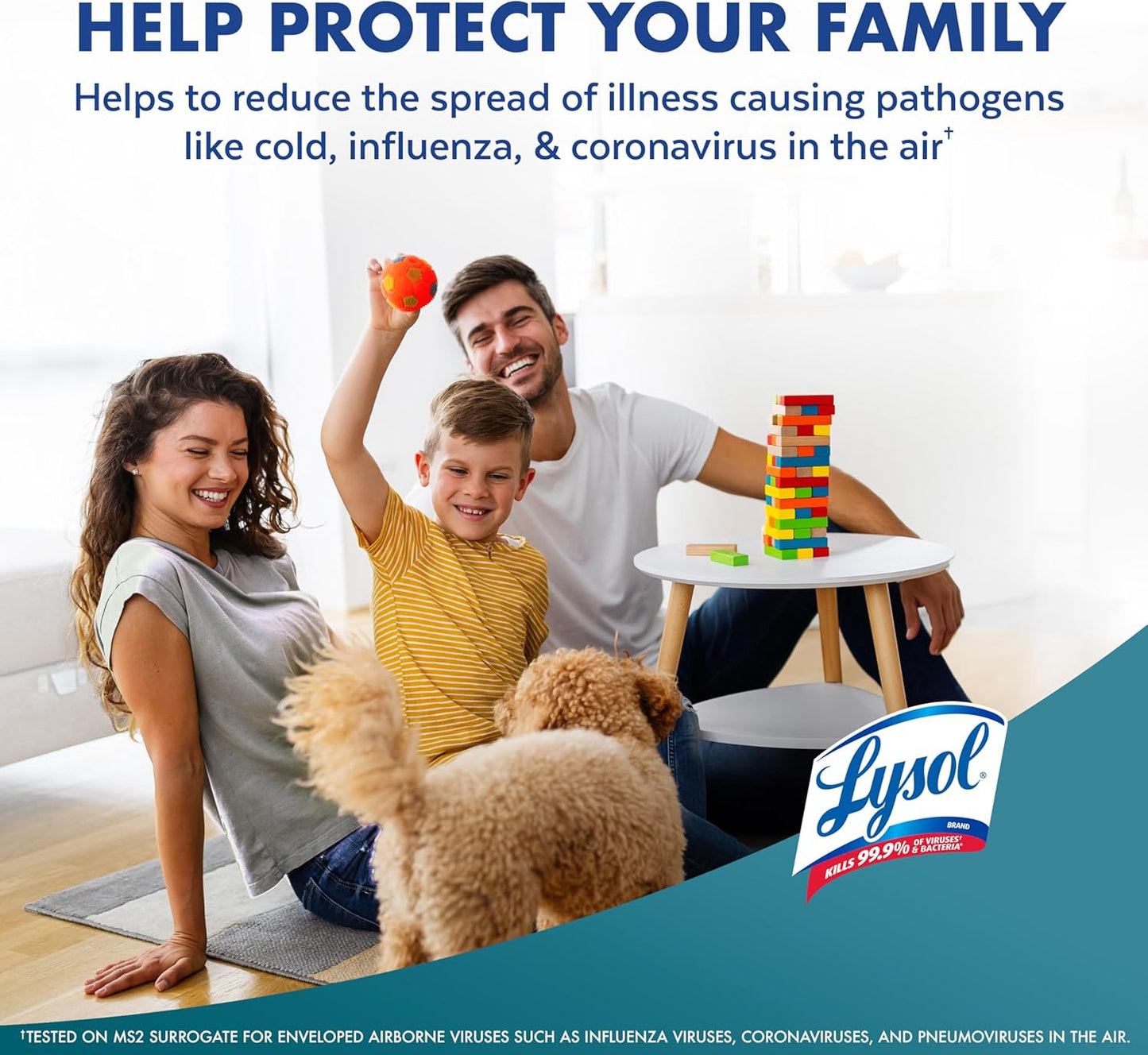 Lysol Bundle containing x2 Lysol Disinfectant Spray for Hard and Soft Surfaces, Crisp Linen, 19 Fl. Oz + Lysol Air Sanitizer Spray, For Air Sanitization and Odor Elimination, White Linen, 10 Fl. Oz