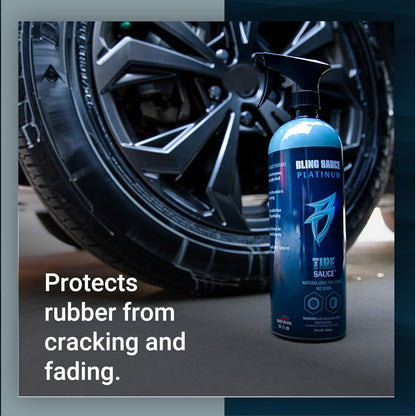 Bling Sauce Platinum Spots Sauce, Heavy-Duty Hard Water Spot Remover for Cars, Trucks, SUVs, 24oz.