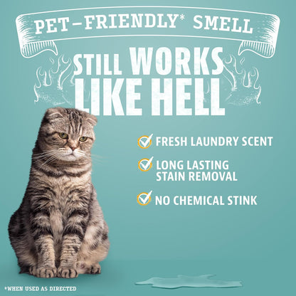 ANGRY ORANGE Stain & Odor Remover - 32oz Pet Urine Enzyme Cleaner - Enzymatic Dog & Cat Pee Destroyer and Odor Eliminator - NEW Orange Rush Scent Cleaning Solution for Home