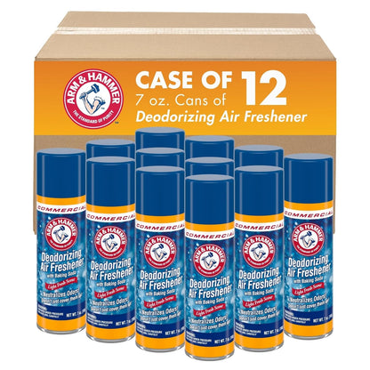 Baking Soda Air Freshener, Aerosol, Light Fresh, 7 oz