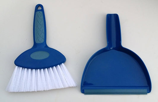 Hefty and Durable Small Hand Broom with Snap-on Dust Pan, Available in Various Package Quantities (3)