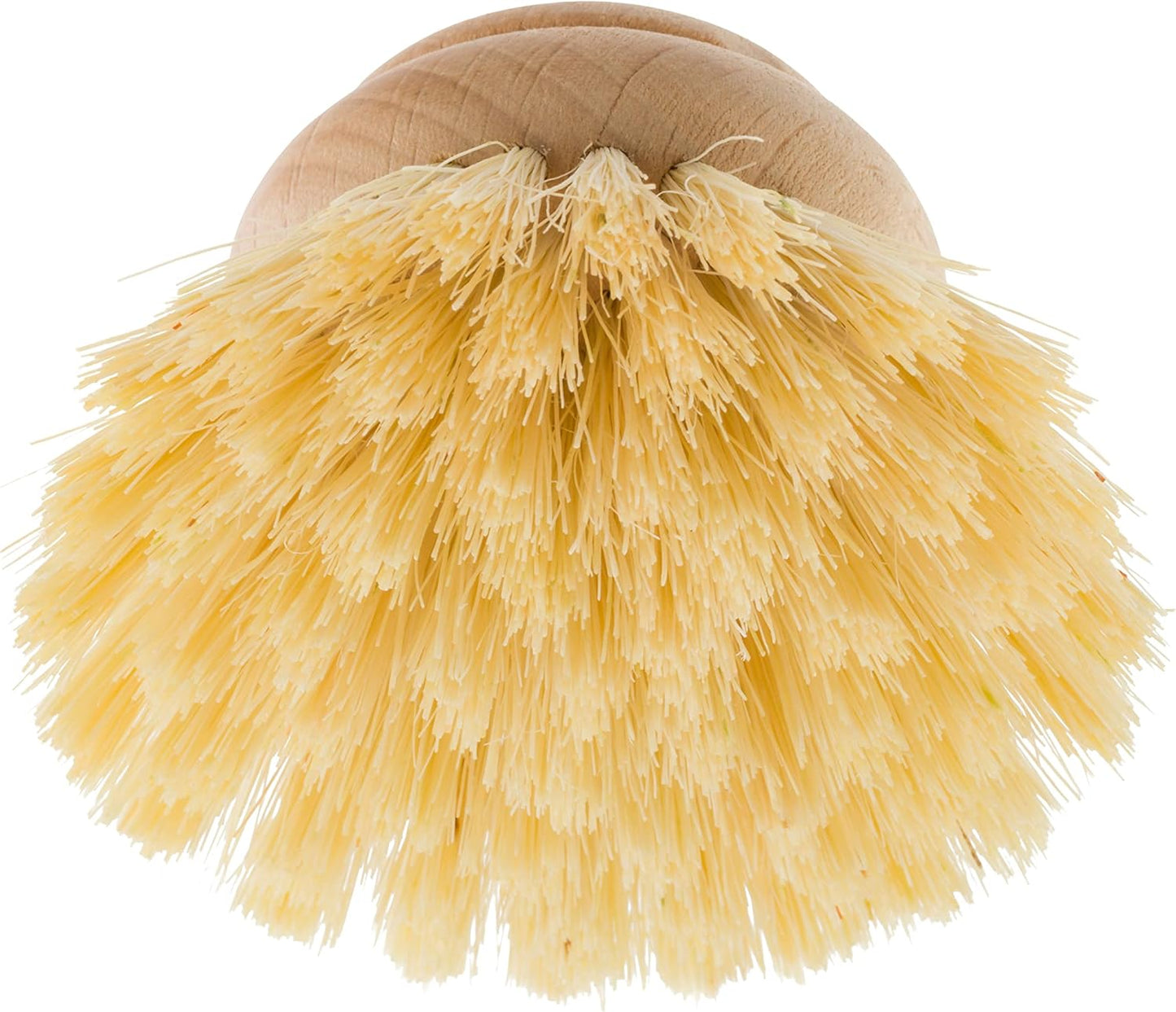 REDECKER Replacement Head for Dish Brush, 1-5/8-inch, Set of 2, 100% Natural Tampico Fiber and Untreated Beechwood, Made in Germany - Natural Dish Brush Replacement Heads