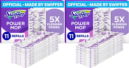 Swiffer PowerMop Multi-Surface Mopping Pad Refills for Floor Cleaning, 11 Count
