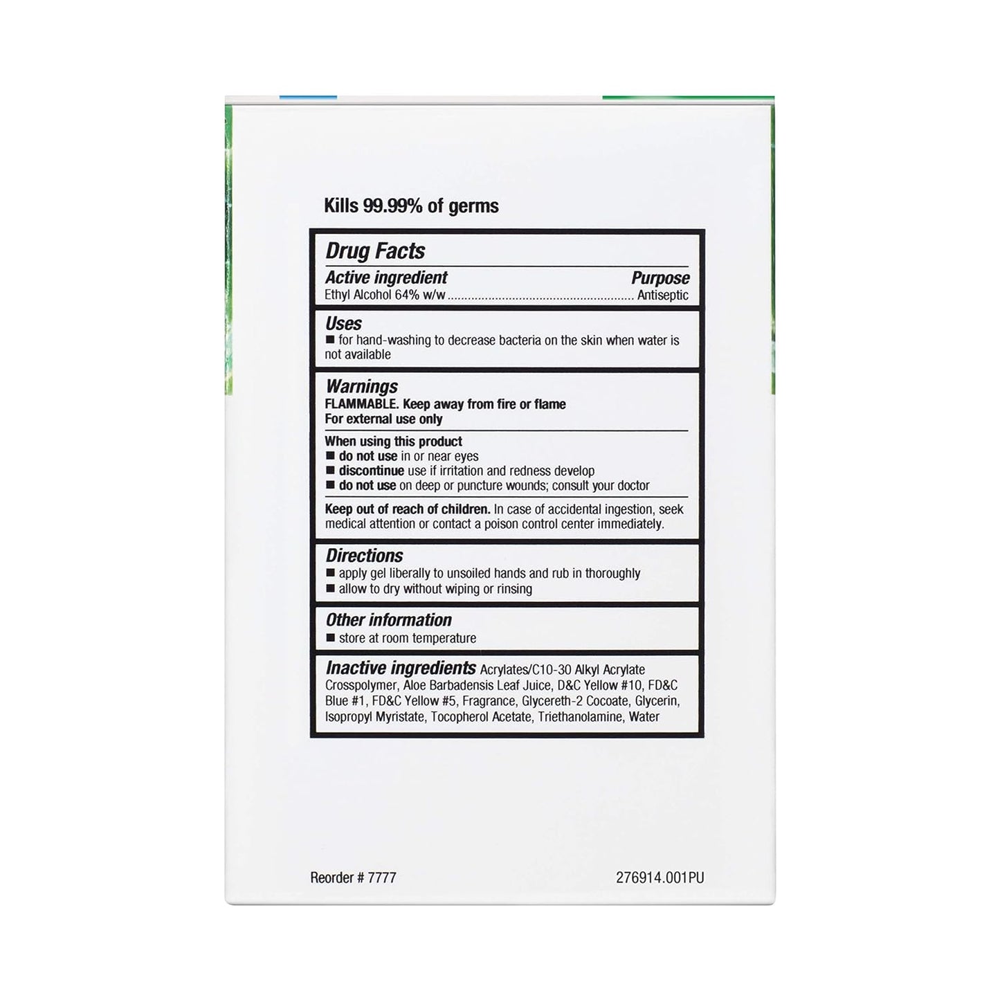Clorox Healthcare GBG AloeGel Hand Sanitizer Wipes, Bleach-Free Sanitizing Wipes for Hands with 71% Ethyl Alcohol and Aloe - FDA Registered, Resealable Travel Pouch, 20 Count