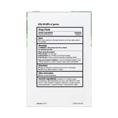 Clorox Healthcare GBG AloeGel Hand Sanitizer Wipes, Bleach-Free Sanitizing Wipes for Hands with 71% Ethyl Alcohol and Aloe - FDA Registered, Resealable Travel Pouch, 20 Count