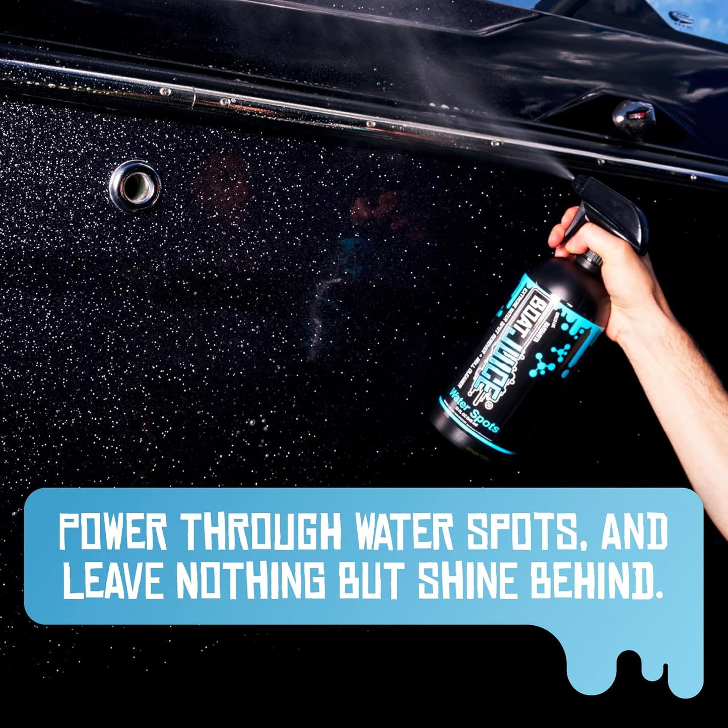 Boat Juice Extreme Boat Cleaner - Boat Water Spot Remover & Boat Hull Cleaner 32oz