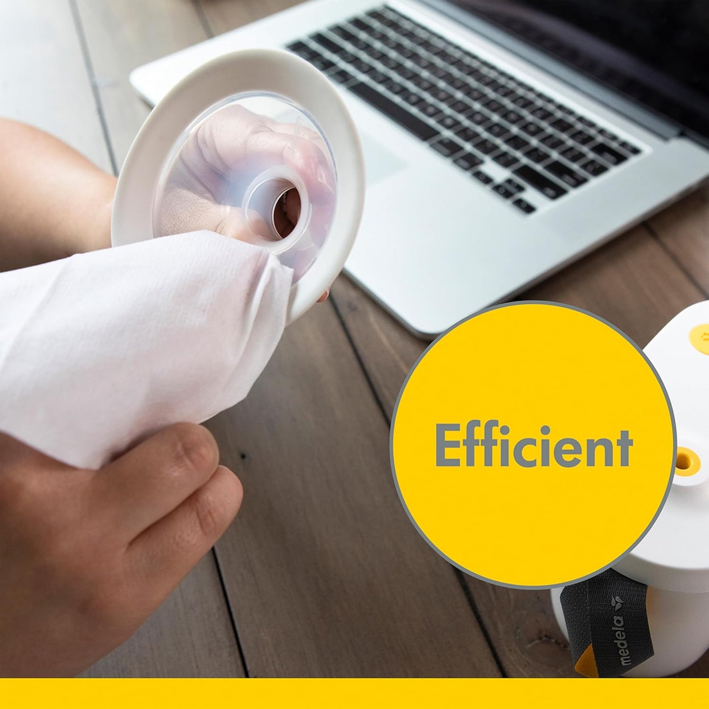 Medela Quick Clean Breast Pump and Accessory Sanitizer Spray Safe No Rinse Breastpump Sterilizer Eliminates 99.9 of Common Bacteria and Germs 8 Fluid Ounces, Clear
