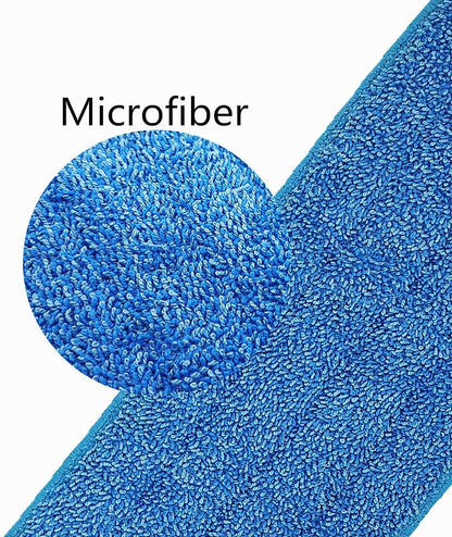 Microfiber Spray Mop Replacement Heads for Wet/Dry Mops Floor Cleaning Pads Compatible with Bona Floor Care System (6 Pack)