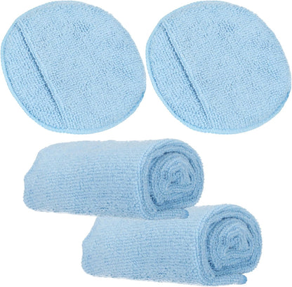 Leather CPR Cleaner 16" Microfiber Cleaning Cloth - Microfiber Towel for Car, Lint Free Microfibers Cleaning Cloths for Cars, Micro Fiber Towels, Lint Free Rags, Clean Leather, & Furniture - 2 Pack