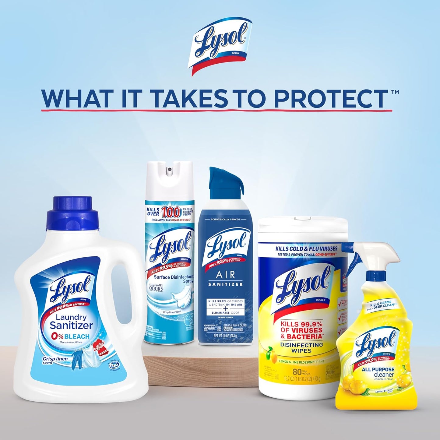 Lysol Toilet Bowl Cleaner Gel, For Cleaning and Disinfecting, Stain Removal, Forest Rain Scent, 24oz (Pack of 2)
