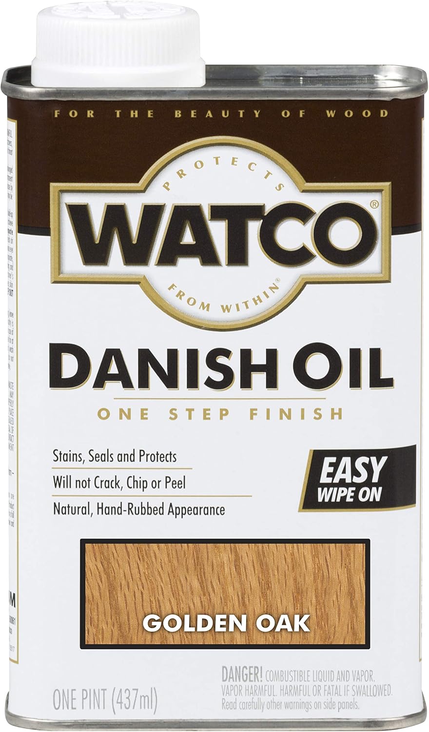 Watco Danish Oil Wood Finish Spray, 11.25 oz, Dark Walnut