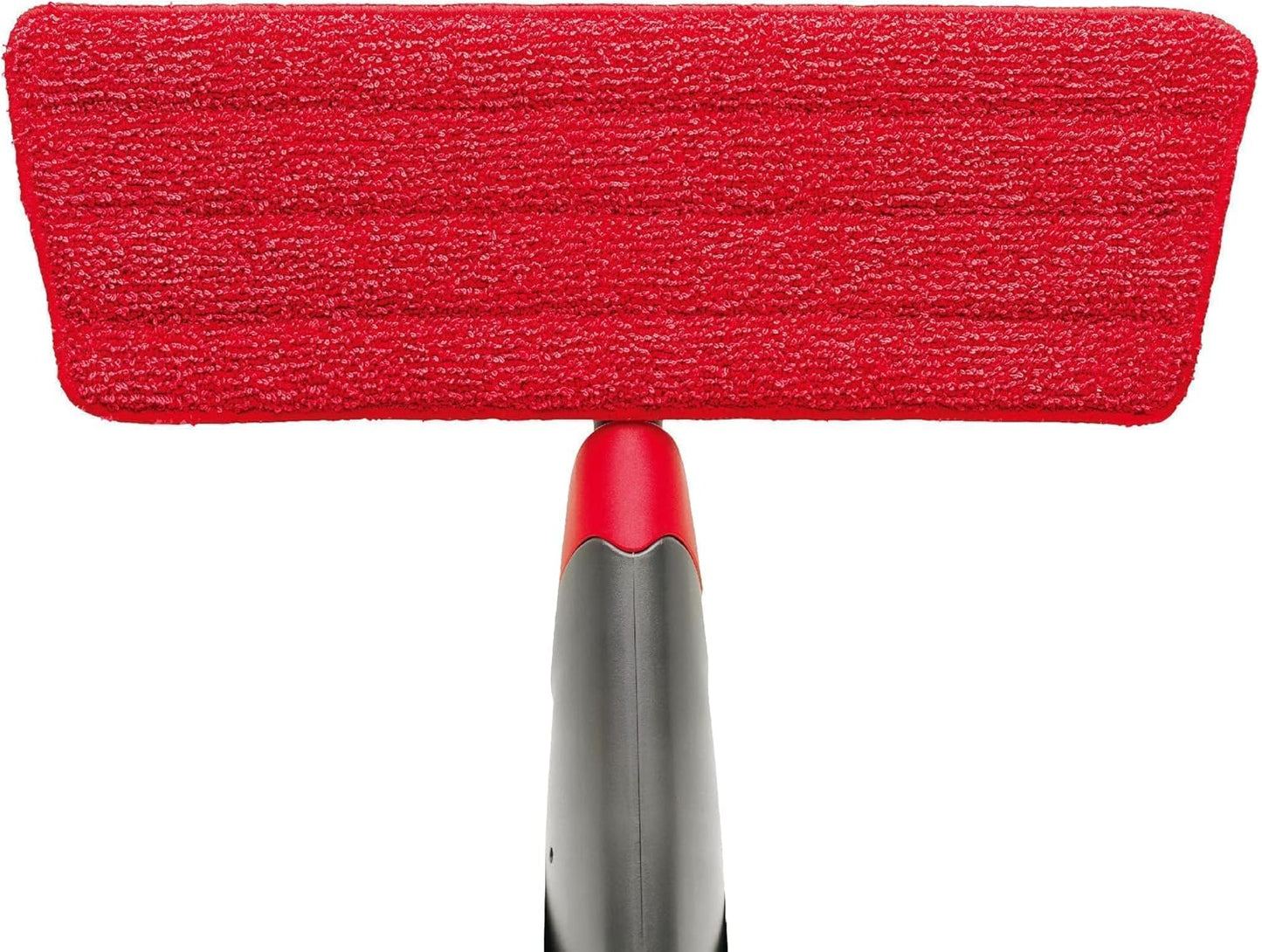 Rubbermaid Reveal Spray Mop Replacement Head, Red, Reusable Wet Mop Microfiber Pad for Floor Cleaning in Kitchen/Bathroom/Kitchen/School