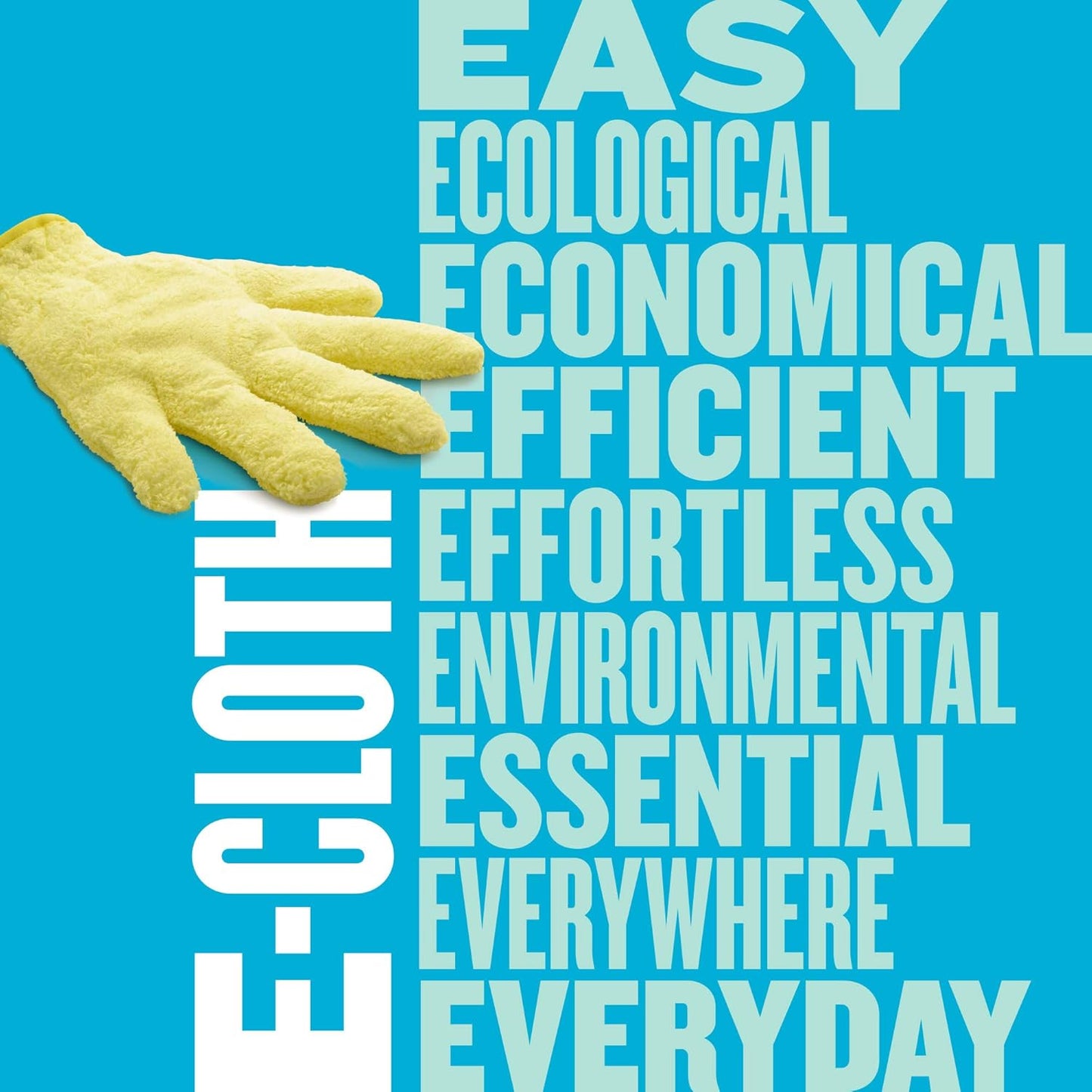 E-Cloth High Performance Dusting Glove, Microfiber Cleaning Cloth, Traps Dust, Pollen, Pet Fur, and Hair, Great for Wood and Leather Surfaces, Washable and Reusable, 1-Pack