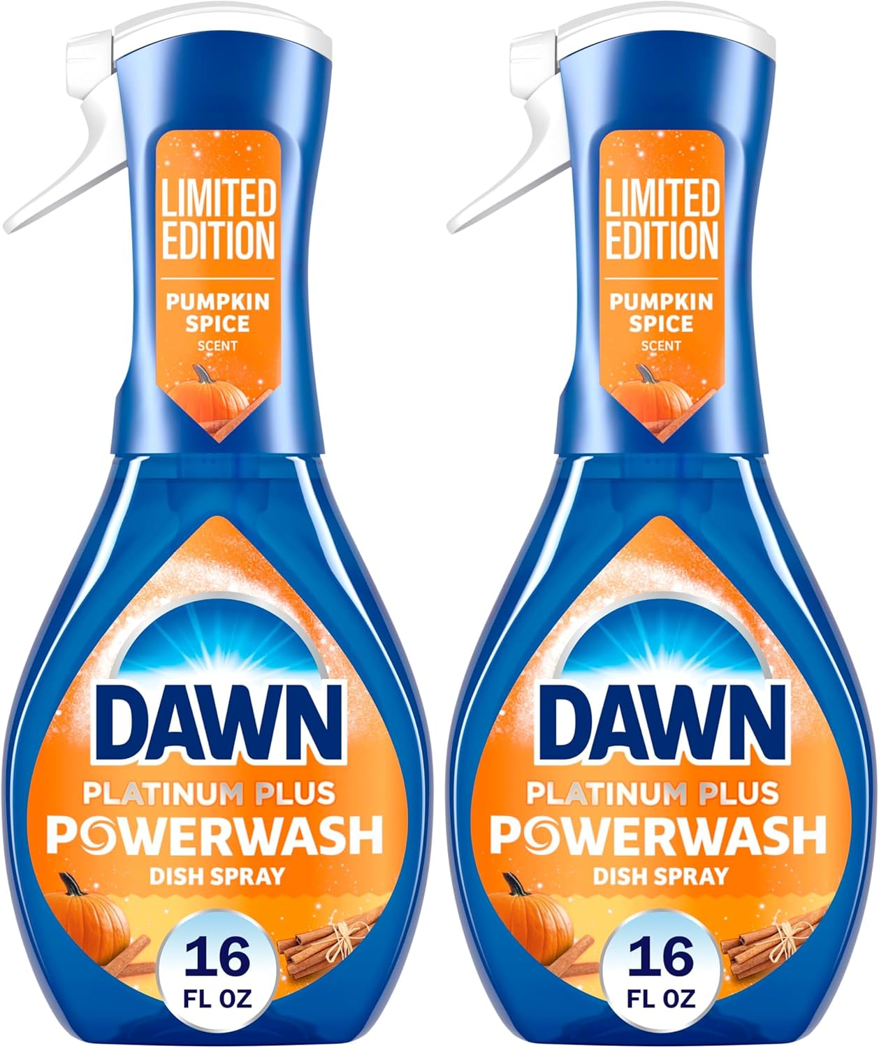 Dawn Powerwash Spray, Dish Soap, Dishwashing Liquid, Pumpkin Spice, 1 Starter Kit, 16 Fl Oz