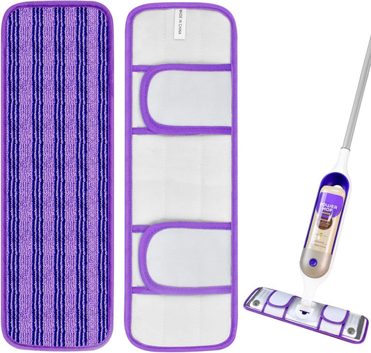 30 Pack Valuable Disposable Mopping Pad Refills Compatible with Swiffer PowerMop, Power Mop Refill Pads Replacements for Swiffer Power Mop Spray Mop Dry&Wet Pads Refills for Multi-Surface Floor Clean