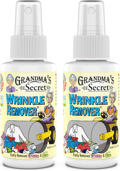 Grandma's Secret Spot Remover Laundry Spray - Chlorine, Bleach and Toxin-Free for Clothes - Fabric Stain Remover Removes Oil, Paint, Blood and Pet Stains - 16 oz & 2 oz Combo, DuoPack