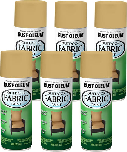 Rust-Oleum 358832 Outdoor Fabric Spray Paint, 12 oz, Navy