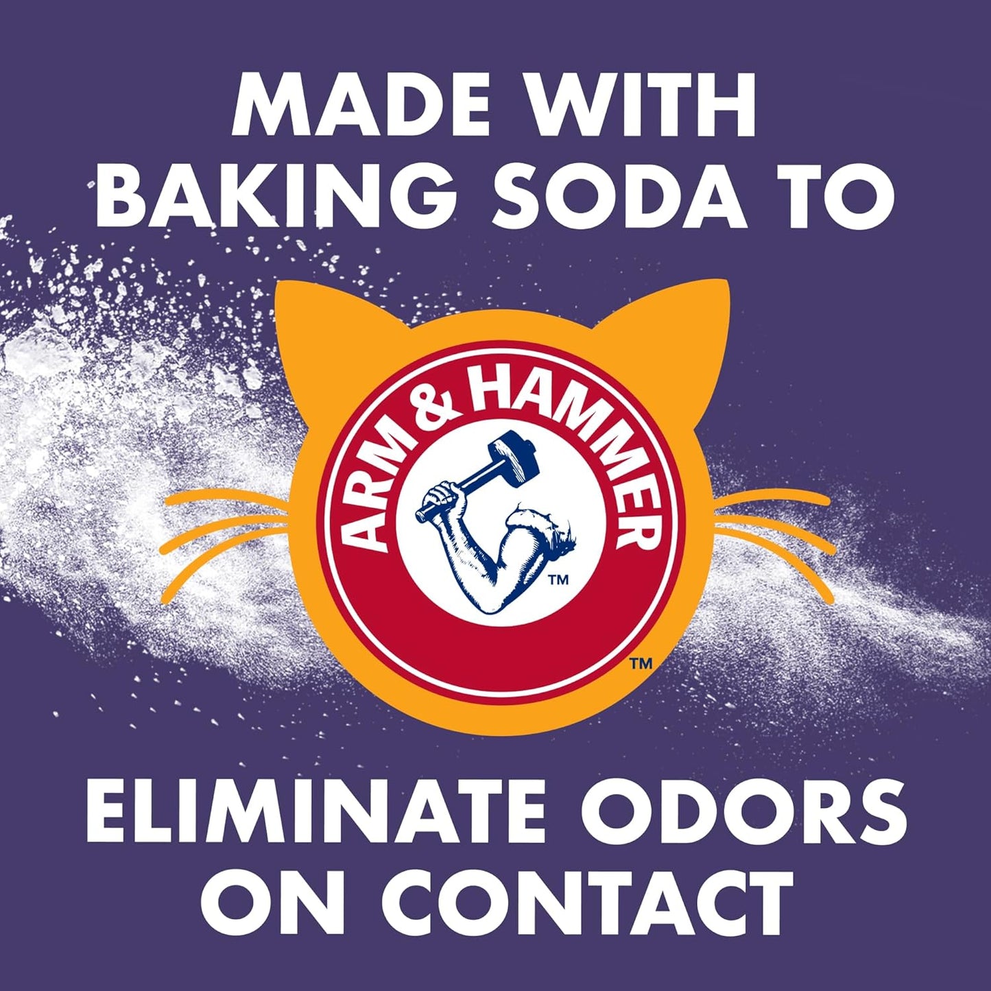 ARM & HAMMER Cat Litter Deodorizer Double Duty, 30 oz, 6 Pack