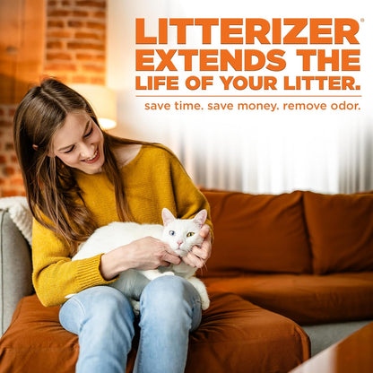 POOPH Kitty Odor Eliminator Spray 32oz Fragrance Free Cat Odor Remover for Urine Poop Pee Litter Box Deodorizer for Furniture Bedding and Carpet