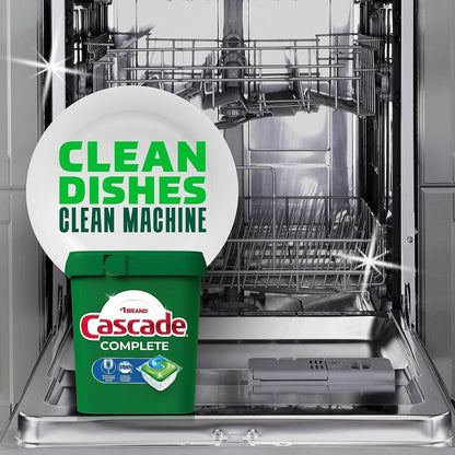 Cascade Complete Actionpacs, Dishwasher Detergent, Fresh Scent, 63 Count