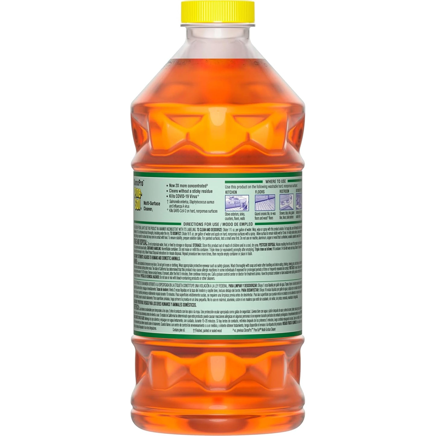 Pine Sol CloroxPro Multi-Surface Cleaner Pine 8/40fo