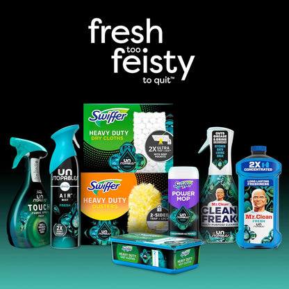 Swiffer Dusters Multi-Surface Heavy Duty Duster Refills, Unstopables Fresh Scent, 11 Count