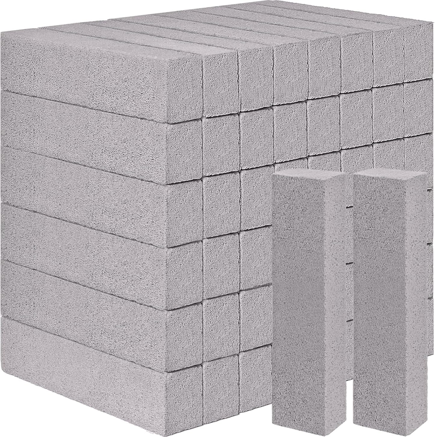 50 Pieces Pumice Stone for Toilet Bowl Cleaning, Pumice Scouring Stick Hard Water Stain Remover, Cleaning Pumice Stones for Toilet, Stove, Oven, Bathroom, Grill, Kitchen, Sinks