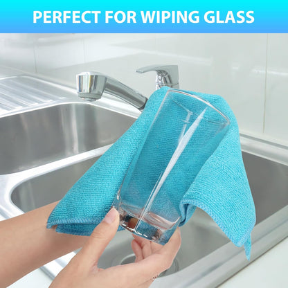 Forggon12 Pcs New Upgrade 3-Layer Metal Dish Cloth, No Scratches and No Odor, Multipurpose Wire Dishwashing Rag for Wet and Dry, Kitchen Cleaning DishRags,Sinks,Dishes,Stove Top, Dimensions(7.08X8.86)