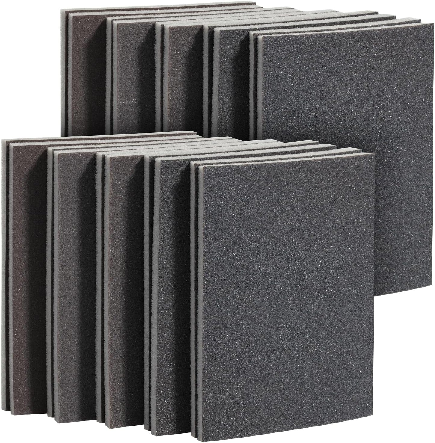 Bates- Sanding Sponge, 20 pcs, 3”x4”, 400-3000 Grit Assortment, Ultra Fine, Washable and Reusable, Sandpaper Block, Sanding Blocks for Wood, Sanding Pad, Drywall Sanding Block, Drywall Sanding Sponge