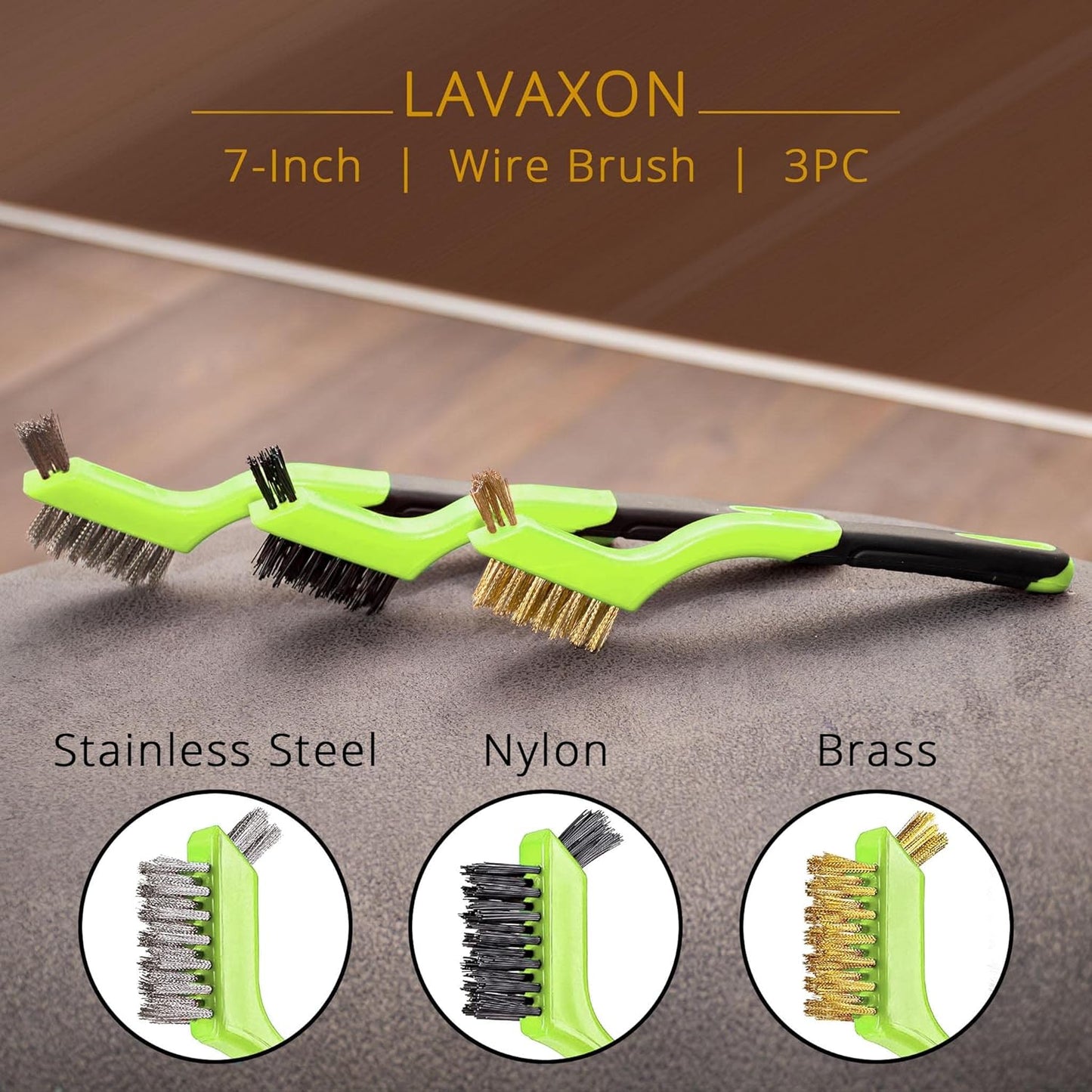 Wire Brush Steel Rust Removal