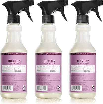 MRS. MEYER'S CLEAN DAY Multi-Surface Everyday Cleaner, Peony Scent, 16 Fl Oz Bottle - 3 Pack