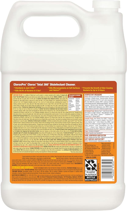 CloroxPro™ Clorox Total 360® Disinfectant Cleaner, 128 Ounces
