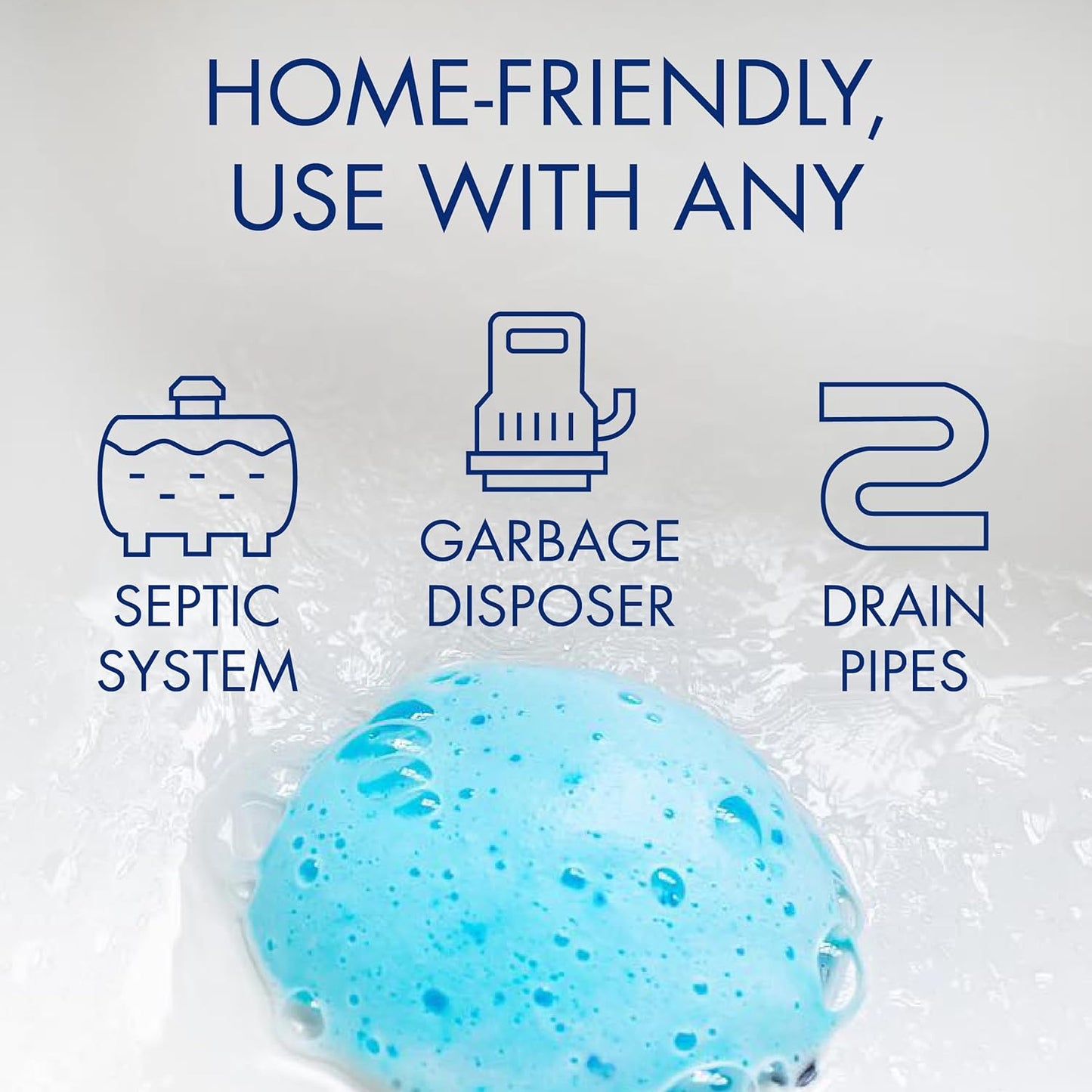 Glisten Garbage Disposer Cleaner, Lemon, 4.9 Oz, 4 Count (Pack of 2)
