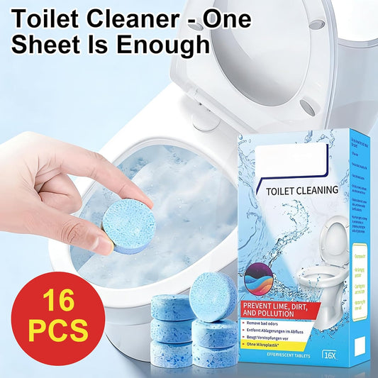 2PCS Toilet Bowl Cleaner Tablets, 2026 New Drop-In Cleaner for Freshness, Powerful Cleaning (32 Pack)